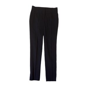 Akris Punto Women’s Blue/Black Cotton-Blend Straight Leg Pants Size 4 Business